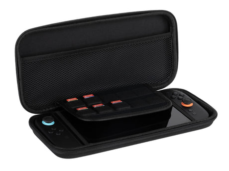 Pack d'accessoires gaming - KONIX - Nintendo Switch 2 - Housse - 4 appuie-pouces - Verre trempé - Boîtier 9 jeux - Écouteurs