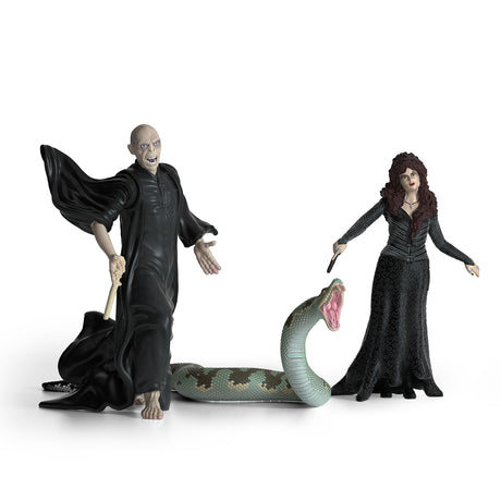 Coffret figurines Voldemort, Nagini et Bellatrix, Schleich 42684 Harry Potter, Pour enfant des 6 ans
