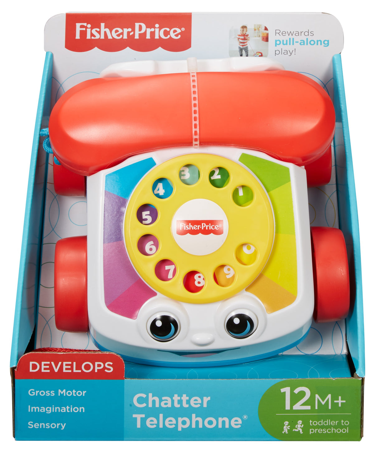 Fisher-Price - Le Téléphone Animé - Jouet d'éveil  - 12 mois et + FGW66