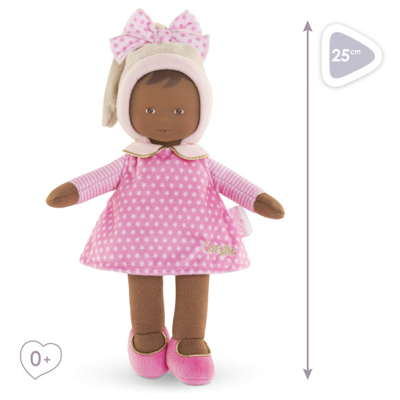 Doudou - COROLLE - Miss Rose  Reves d'Étoiles - 25 cm - Des la naissance