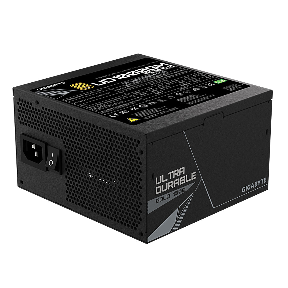 Alimentation ATX Gigabyte Ultra Durable GM PG5 - 1000W (Noir)