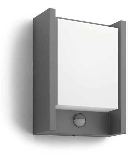 Applique murale - PHILIPS - Arbour IR - 4000K - Anthracite - IP44