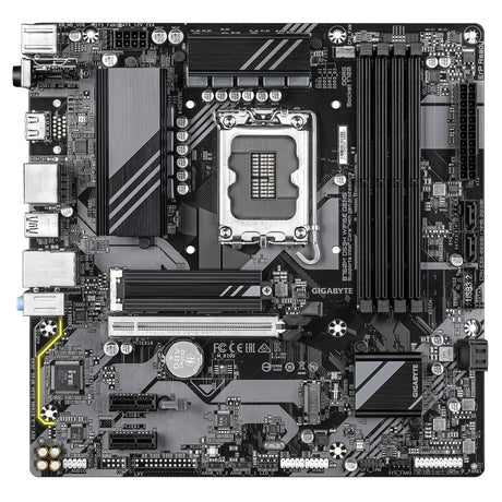 Carte mere - GIGABYTE - B760M DS3H WF6E GEN5 - Format Micro-ATX - Chipset Intel B760 - WiFi 6E & PCIe 5.0