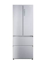 Réfrigérateur Multi-Portes - HAIER - HFR5719ENMG - 446L - No Frost - 4 Portes - Silver