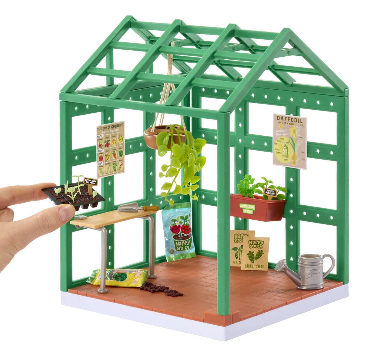 MGA's Miniverse - Spaces Starter Pack - Serre - Des 8 ans -  Jeu de construction - Personnalisation - DIY - Art créatif