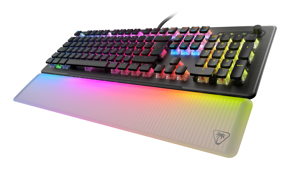 Clavier gaming PC optique et mécanique - TURTLE BEACH - Vulcan II Max - Noir