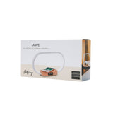 Lampe de chevet avec chargeur induction à 10W, lumiosité réglable, 1 port USB p
