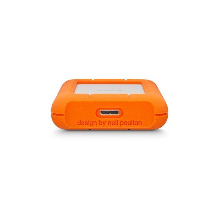 Disque dur externe - LACIE - Rugged Mini LAC9000298 - 2 To - 5400 trs/min - 3.2 Gen 1 - Orange / Argent