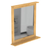 EISL Miroir avec cadre en bambou 67x11x70 cm