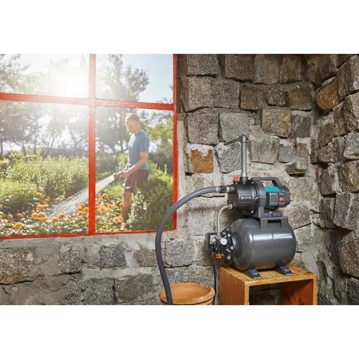 GARDENA Groupe de surpression 3700/4  800W  Débit max 3700l/h & pression max 4.1bar  Extension de garantie 5 ans (9023-20)