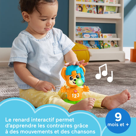Fisher-Price-Link Squad Renard Contraires-Jouet d'éveil musical HYK94
