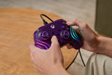 Manette de jeu - Xbox Series X|S, Xbox One et PC - Afterglow Wave - RGB - Filaire - Violet - TURTLE BEACH