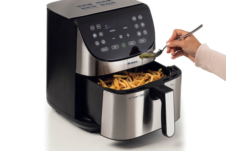 Friteuse sans huile digitale ARIETE - inox brossé - XXL 2 kilos - Modele 4628