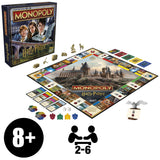 Monopoly Harry Potter édition, Jeu de société de plateau, Aventures magiques a Poudlard, des 8 ans, 2 a 6 joueurs