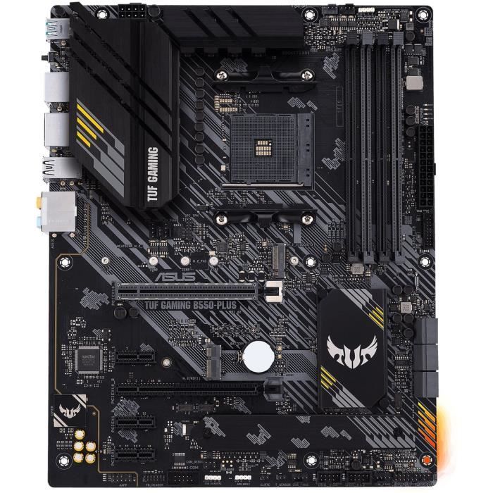 Carte mere - ASUS - TUF Gaming B550-PLUS - AMD B550 - Emplacement AM4 ATX