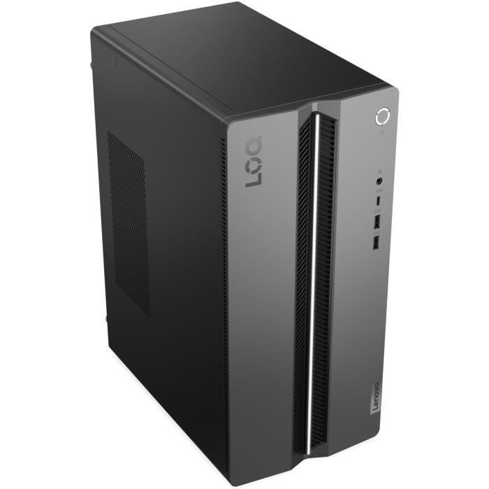 PC de bureau gamer LENOVO LOQ Tower | Sans Windows - 15,6 FHD - Intel i5-14400 - RTX 5060 8Go - RAM 16 Go - SSD 512 Go