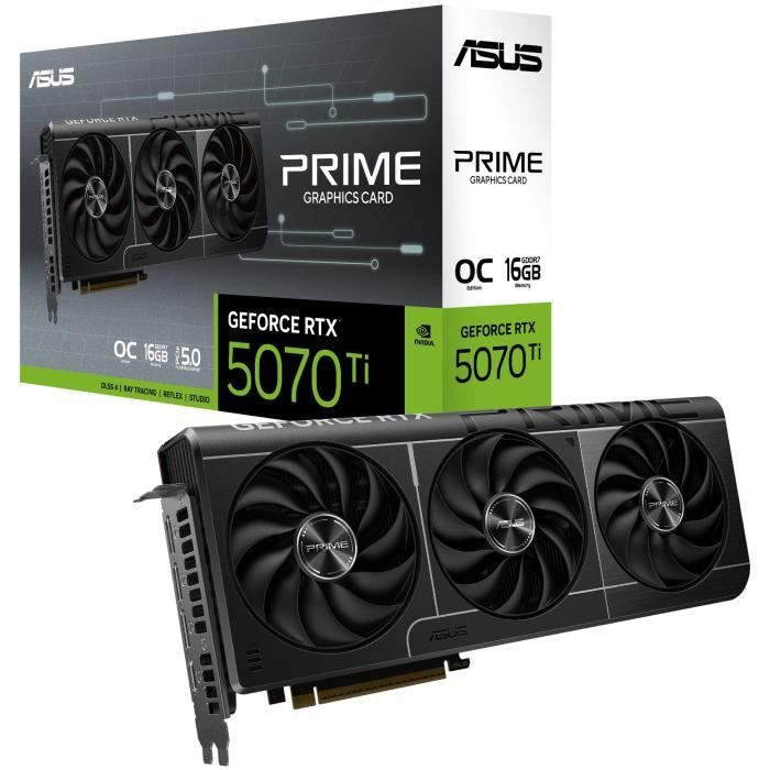 Carte graphique - ASUS - PRIME-RTX5070TI-O16G