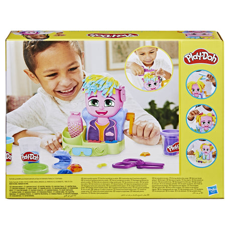 Play-Doh Salon de coiffure, coffret de pâte a modeler avec 6 pots, Classique, des 3 ans