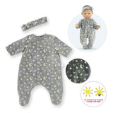 Pyjama - Corolle - Brille dans la Nuit - 30 cm - Doux - Phosphorescent