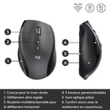Souris - Sans fil - Logitech - M705 Marathon - Gris