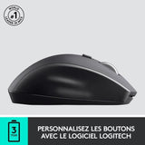 Souris - Sans fil - Logitech - M705 Marathon - Gris