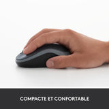 Souris - Sans fil - Logitech - M185 - Gris - Ambidextre