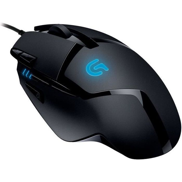 Souris gamer - Filaire - Logitech G - G402 Hyperion fury FPS - Noir