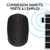 Souris - Sans Fil - Logitech - M171 - Noir - Ambidextre