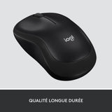 Souris - Sans Fil - Logitech - M220 Silent - Noir - Silencieuse