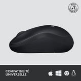 Souris - Sans Fil - Logitech - M220 Silent - Noir - Silencieuse
