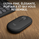 Souris - Sans fil - Logitech - Pebble Mouse 2 M350s - Graphite