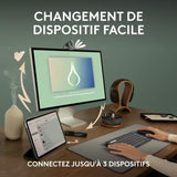 Souris - Sans fil - Logitech - Pebble Mouse 2 M350s - Graphite