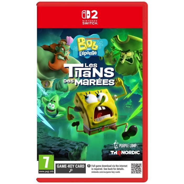 Bob l'Éponge: Les Titans des Marées  Jeu Nintendo Switch 2