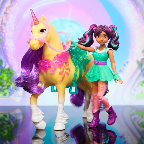 Figurines Ava + Leaf - 5 accessoires inclus - des 4 ans - L'École des Licornes