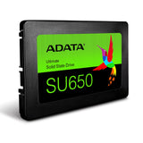 Disque SSD Adata Ultimate SU650 256Go - S-ATA 2,5"