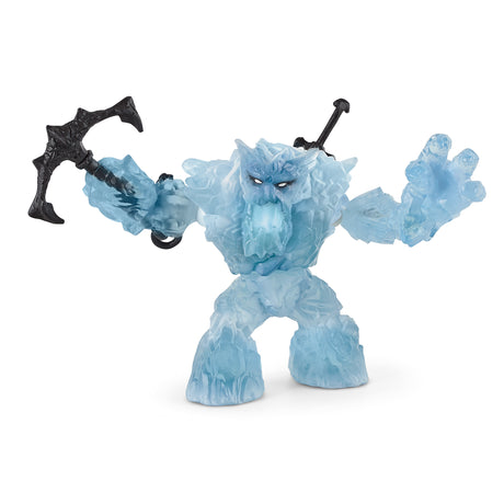 Géant des neiges, Monstre avec Arme, Figurine d'Action schlecih Tres Durable, des 7 ans, schleich 70146 Eldrador