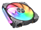 Lot de 3 Ventilateurs de boitier Cougar Apolar RGB - 12cm (Noir)