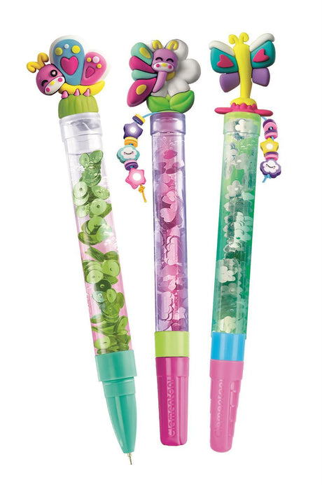 CLEMENTONI - Crée tes stylos - Wonderful Butterflies