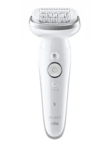 Épilateur - BRAUN - Silk-épil 9-011 3D - Sans fil - 2 modes - Blanc