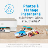 Papier photo mat HP - 180 g/m2 - 10 x 15 cm - 25 feuilles (7HF70A)