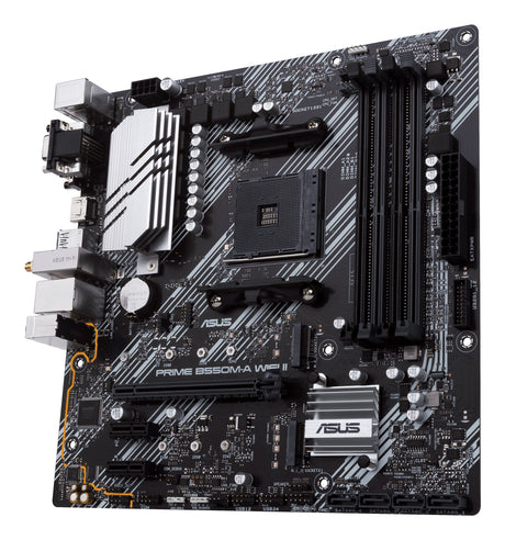Carte mere - ASUS - PRIME B550M-A WIFI II - AMD B550 - Emplacement AM4 micro ATX
