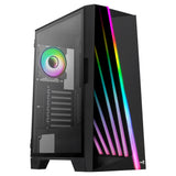 Boitier Moyen Tour E-ATX AeroCool Mirage V1 RGB avec panneau vitré (Noir)