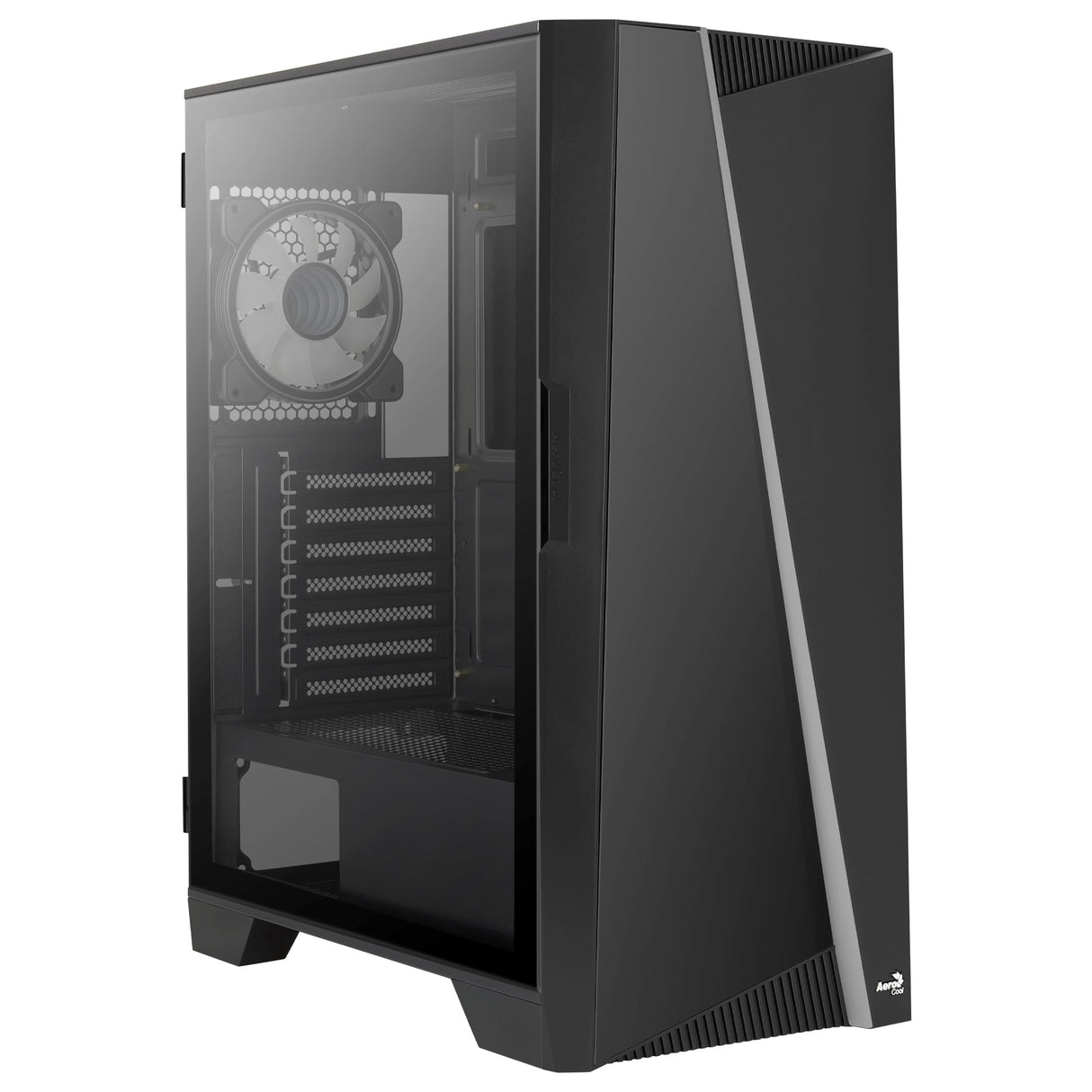 Boitier Moyen Tour E-ATX AeroCool Mirage V1 RGB avec panneau vitré (Noir)