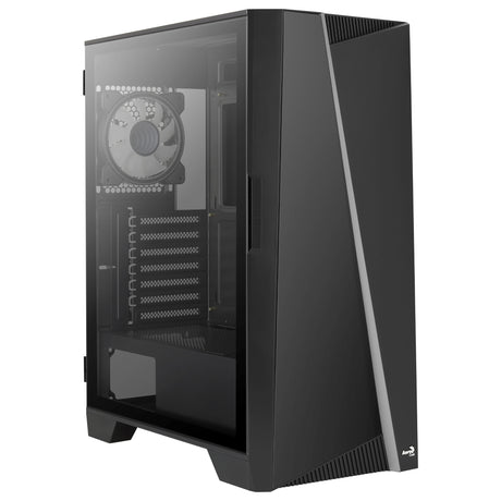 Boitier Moyen Tour E-ATX AeroCool Mirage V1 RGB avec panneau vitré (Noir)