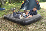 Matelas gonflable - BESTWAY - 671BS - Tritech Queen - 2 places, pompe USB intégrée, 2,03 m x 1,52 m x 30 cm