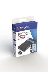Boitier externe Verbatim Store'N'Go USB 3.2 - S-ATA 2,5" (Noir)