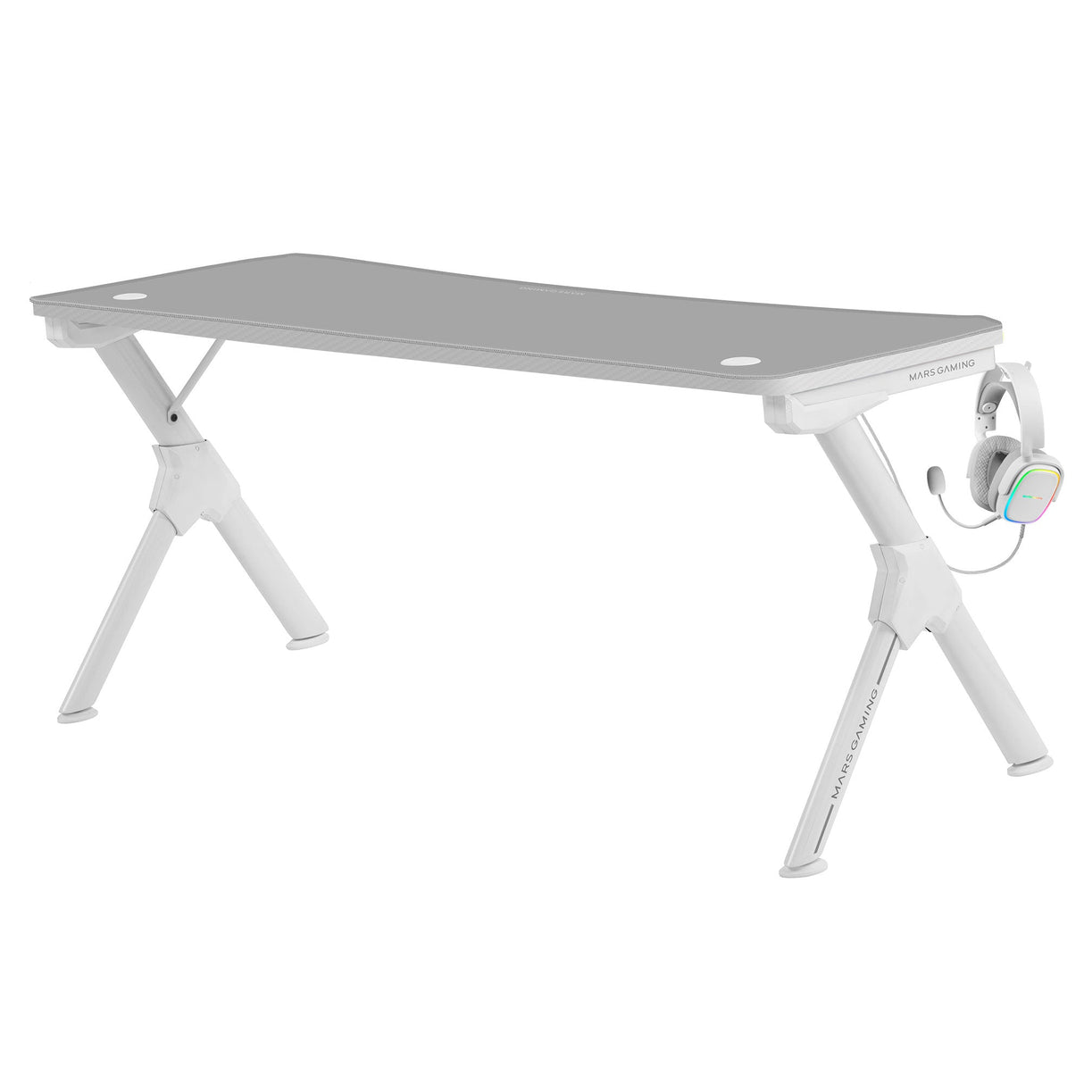 Bureau Gamer Mars Gaming MGDXL (Blanc)