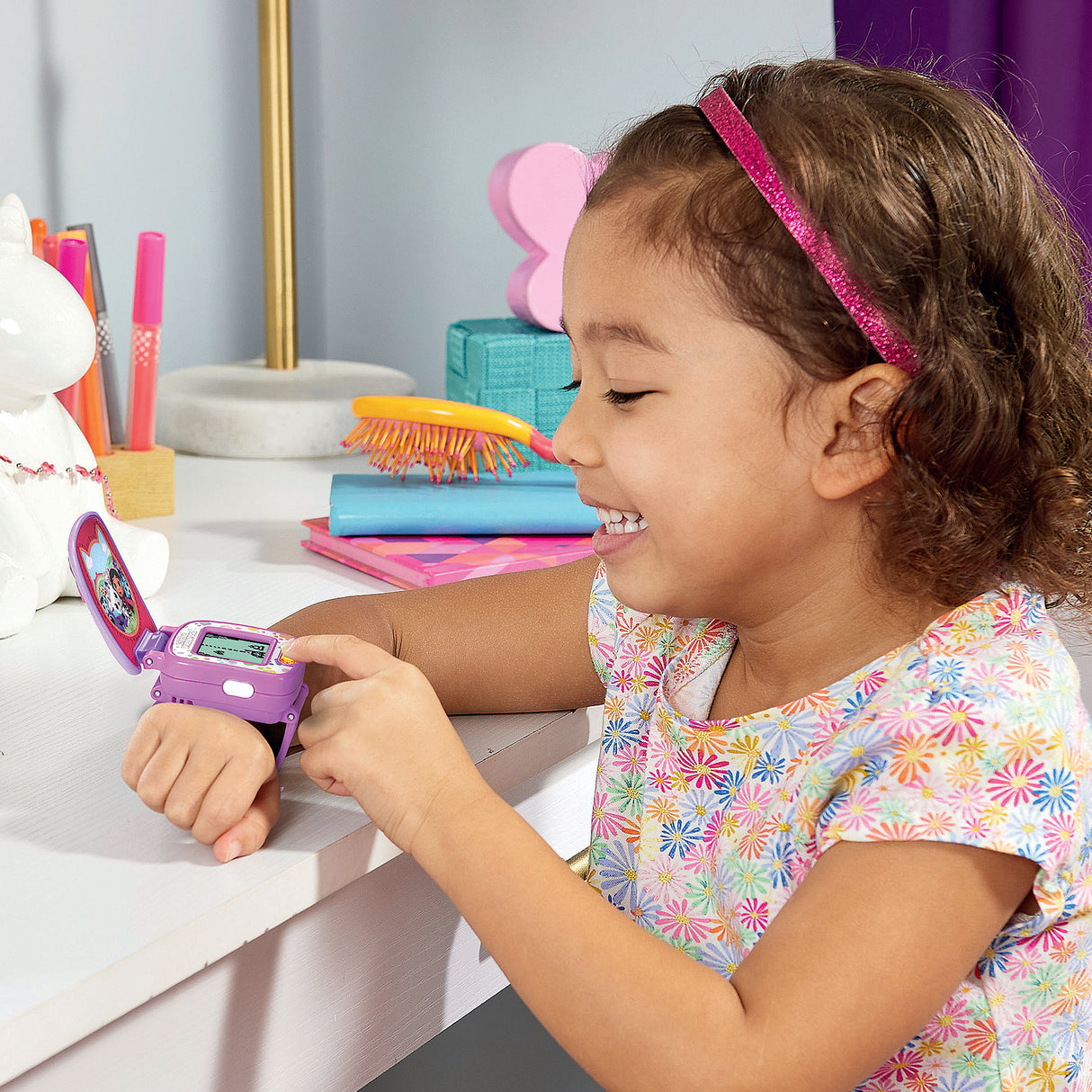 VTECH GABBY ET LA MAISON MAGIQUE - MONTRE-JEU INTERACTIVE DE GABBY