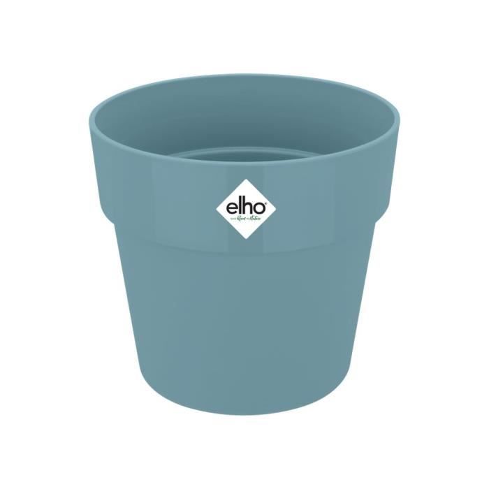 ELHO B.for Original Pot de fleurs rond 30 - Bleu - ÿ 30 x H 27 cm - intÈrieur - 100% recyclÈ