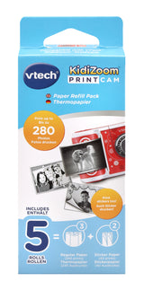 Appareil photo VTECH Kidizoom Print Cam avec recharge papier - Blanc - Pour enfant a partir de 5 ans